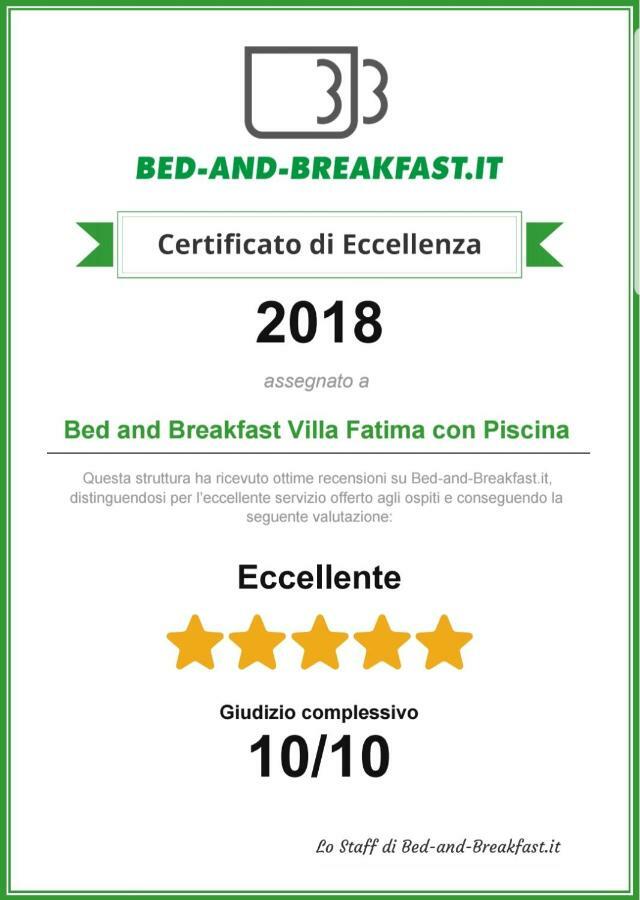 Bed And Breakfast Villa Fatima Trani Exterior foto
